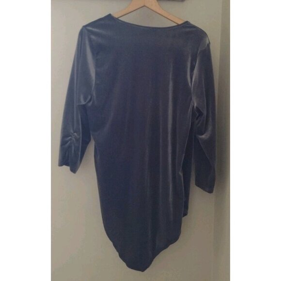 ModCloth V Neck Velour Bodysuit - Picture 6 of 10